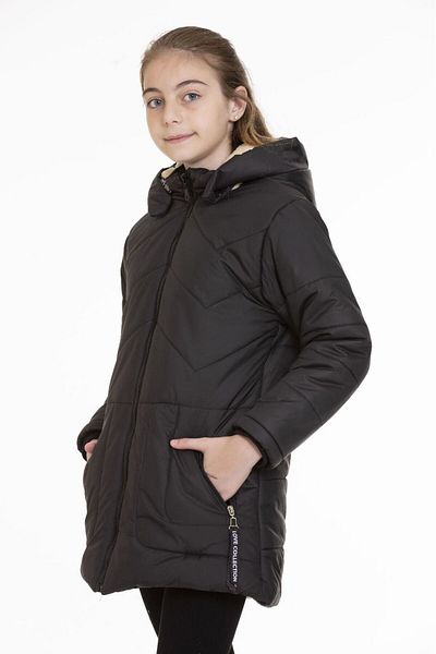 ÖFİ Kids Girl's Puffer Detachable, Hooded Waterproof Jacket OFI5340