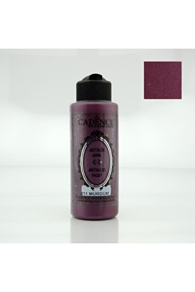 Cadence Mürdüm Rengi Cadence Metalik Boya 120ML (211)
