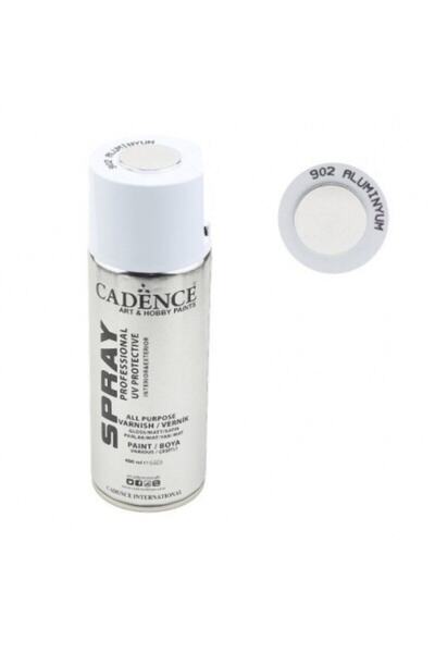 Cadence Sprey Yaldız Boya 902 Alüminyum 400ml