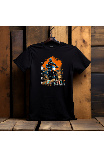 Crea Eymer Wear Cross ADV Мотоцикл Ілюстративний дизайн Друкований велосипедн...