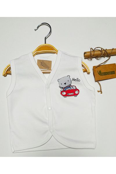 nc gift Cotton Printed Snap Fasten Baby Vest 1 Year Old, 2 Year Old, 3 Year Old