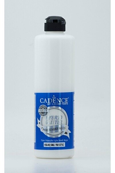Cadence Hybrid Multisurface Simli Akrilik Boya 500ml - Hsg-002 Pak Beyaz