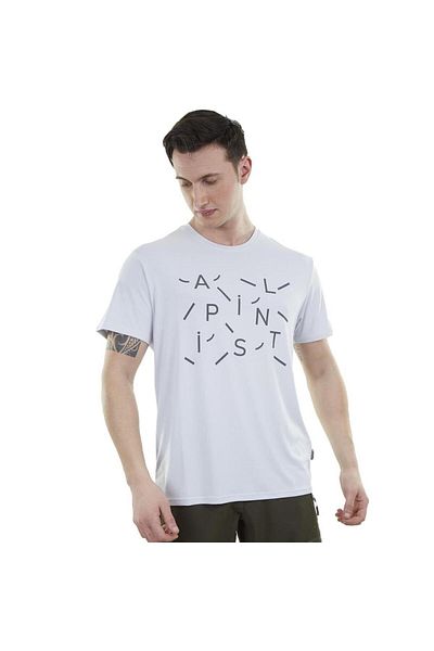 Alpinist تي شيرت رجالي خارجي Alpinist Ultra Dry - أبيض، L ( 600612 )