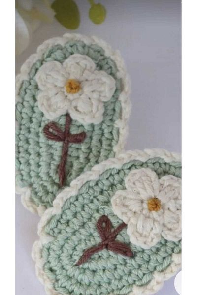 YS Yasu_hobi White Daisy Buckle