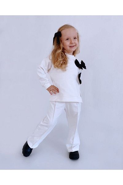 le petit sole Alice Ribbon Top-Top Girl's Suit