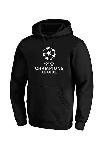Efendioğlu Design Champions League Champions league printed cotton crew neck cotton hoodie