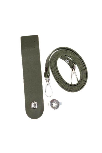 Ritzz Σετ Τσάντα Τηλεφώνου 120CM Χακί - Ασημί Άγκιστρο