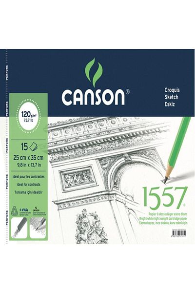 Canson Spiral Drawing Book 25x35 120gr 15yp 1557