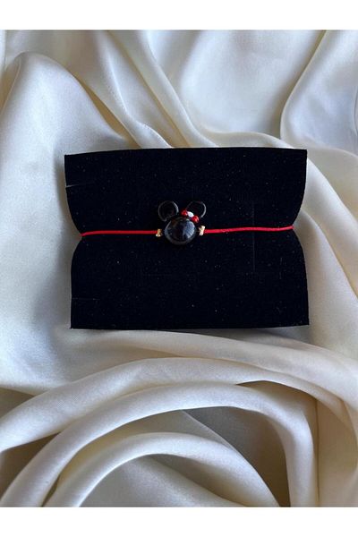 PEONY - peonyofficiall Minnie Glass Murano Bracelet Red String Bracelet
