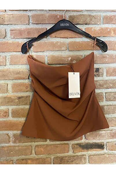 Dilvin Straplez Bluz