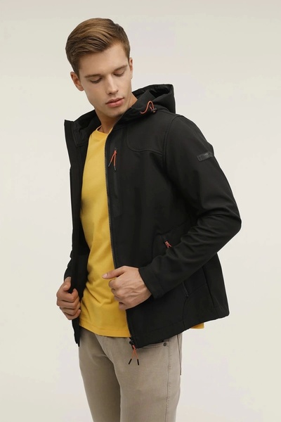 lumberjack Novi trend muški kaput - crni