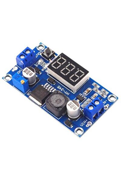 XL6009 4A DC-DC led Adjustable Amplifier Power Module with Voltmeter - LM2577