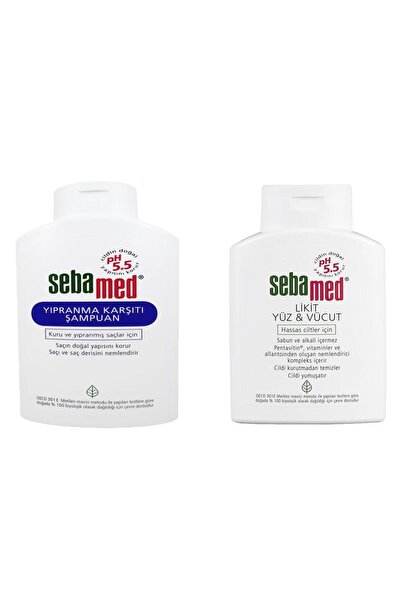 Sebamed Yıpranmış Saçlara Karşı Şampuan 400ML ve Yüz & Vücut Yıkama Likiti 200ML 2li Set