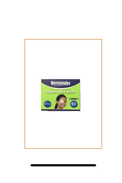 Dermateks EYE PADS 50 Pcs (FOR ADULTS) ADHESIVE