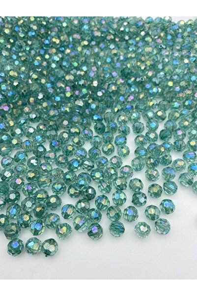 Hedef Bijuteri Mărgele acrilice model fagure, culoare turcoaz/verde acvatic, ...