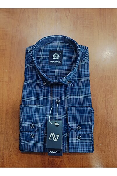 ADVANTE DAYNOGLU NEW SEASON LONG SLEEVE POCKET CLASSIC MEN'S SHIRT