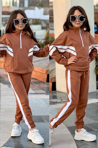 Paradise Brown Kids Sweatsuits Styles Prices Trendyol