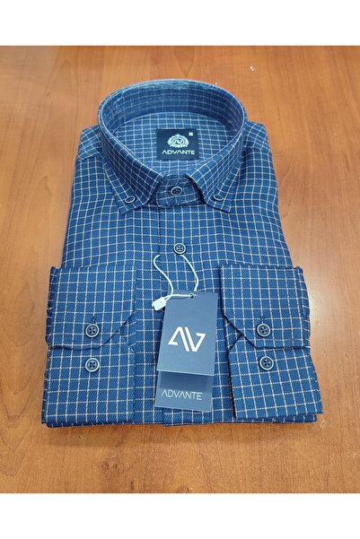 ADVANTE DAYNOGLU NEW SEASON LONG SLEEVE POCKET CLASSIC MEN'S SHIRT