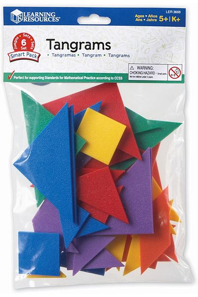 Learning Resources Tangram Set, 42 Items