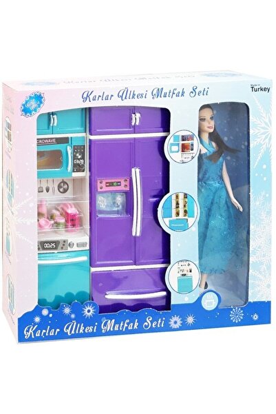 Furkan Oydaş 02331 Karlar Ulkesi 2Li Dolap Bulasik Bebekli*18*