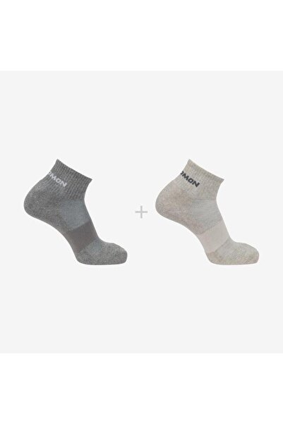 Salomon عبوة من جوارب إيفاسون للكاحل مكونة من قطعتين