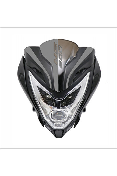 YAMANB Pulsar Ns 200 Windshield Ns 200 Head Sticker GRAY