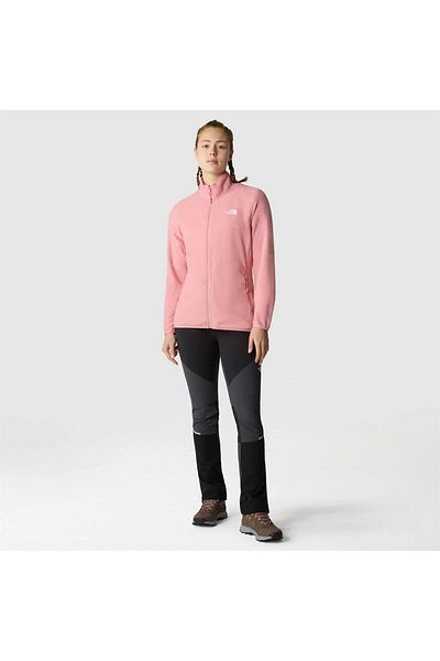 THE NORTH FACE W 100 GLACIER FZ - EU Pink Γυναικείο Fleece