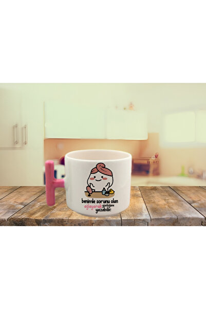 GünayStore من لديه مشكلة معي، يبكي ويتركه في مذكراته..... نص مطبوع ملون بمقبض...