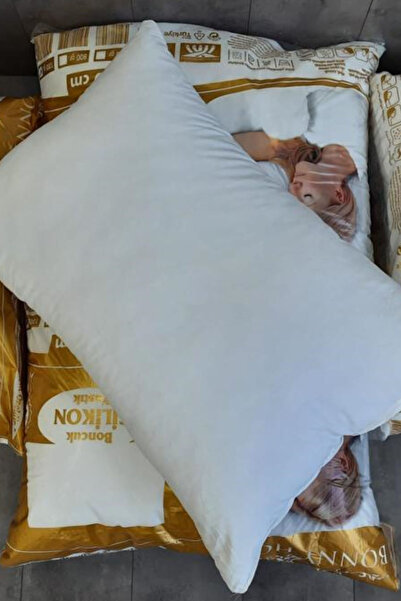 Teksev Percale Pamuk Kumaşlı 1 Adet 800 Gr'lık %100 Silikon Yastık