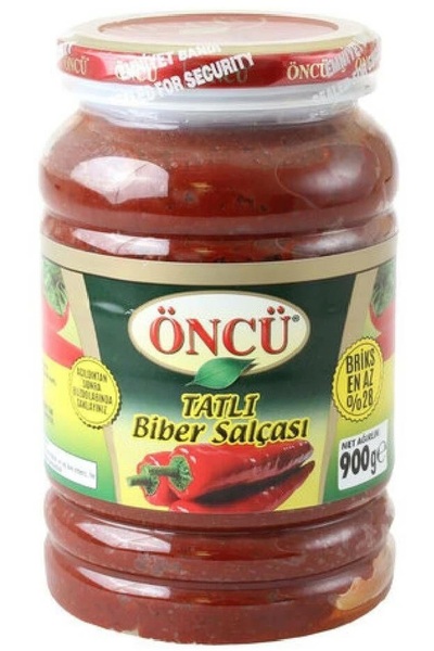 Öncü Biber Salçası 900 gr Tatlı Pet