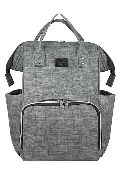 Stylo Gray Paris Women & Mother Baby Backpack