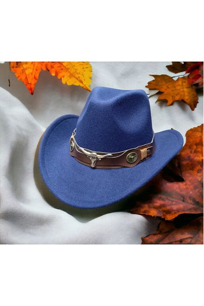 Shopiolog Unisex Cowboy Fedora Hat