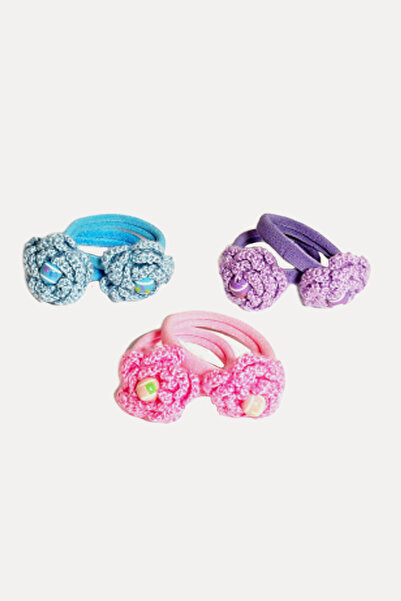 nftart.design Colorful Beaded Flower Children's Rubber Buckle Set - Children'...
