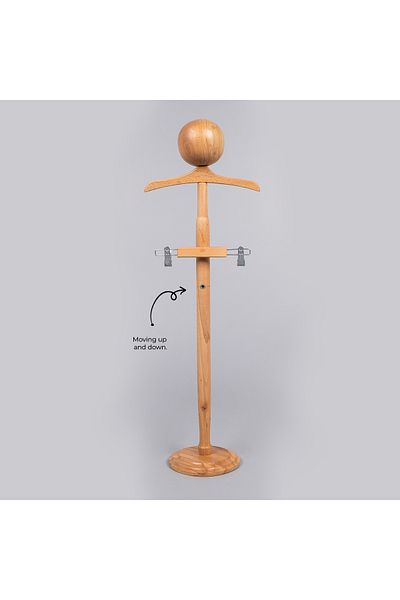 YAHYA VİTRİN MANKENLERİ Wooden Children's Mannequin 100 CM (4-5 YEARS)
