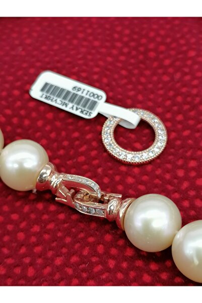 SERAY KUYUMCULUK GÜMÜŞ Gerçek Rose Inci Gümüş Klips