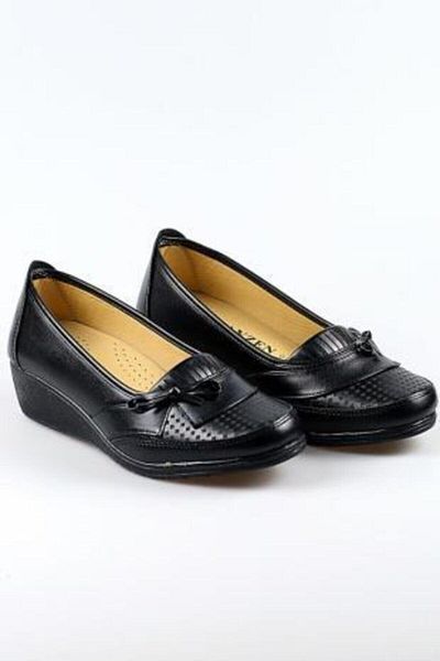 Ayzen Women's Black Orthopedic Shoes