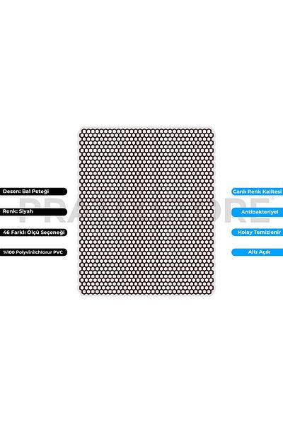 Pratixstore Non-Slip Bath Mat on Wet Floors - Ideal for Hygiene Shower Ablution Sink Door Mat