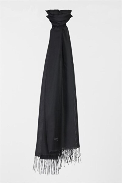 Armine Women's Black Daffodil Shawl