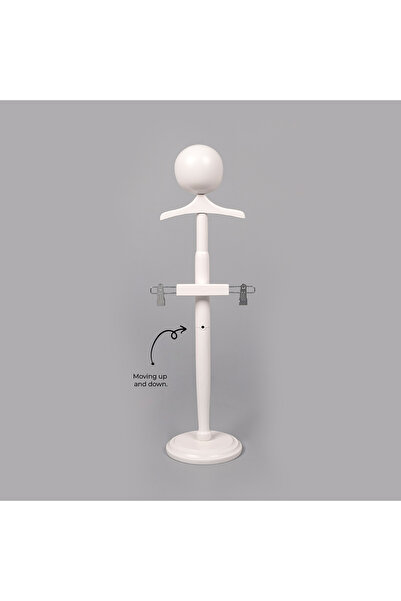 YAHYA VİTRİN MANKENLERİ BEYAZ AHŞAP ÇOCUK MANKENİ 80 CM (6 AY- 1 YAŞ)