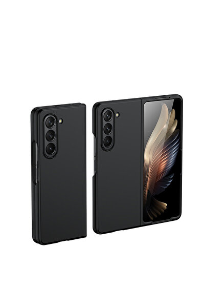 Microcase Samsung Galaxy Fold5 için Mat Yüzey Sert Plastik Kılıf - AL8848