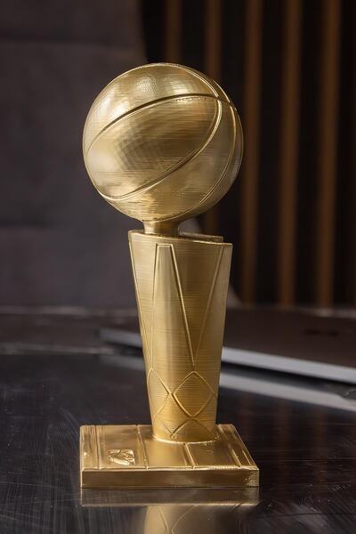 ARGE VE 3D Larry O'brien Nba Championship Trophy Ödül Kupası Maketi 25 Cm