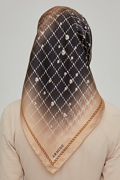 Armine Μεταξωτό κασκόλ 8612d (σούρα) (νοσταλγία)