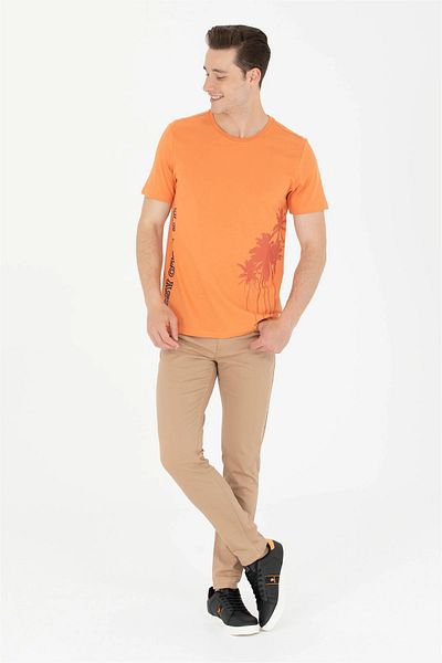 U.S. Polo Assn. ΒΑΣΗ. POLO ΑΝΔΡΙΚΟ ΑΘΛΗΤΙΚΟ SLIM FIT CHINOS ΠΑΝΤΕΛΟΝΙ G081GL078.000. 1728006   ΜΙΧΕΛ
