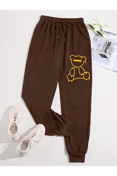 Adrift Φόρμα με σχέδιο αρκούδας και δέσιμο στη μέση για 4 εποχές