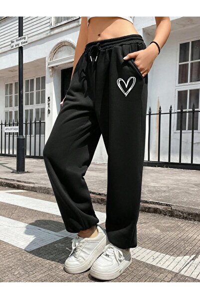 Adrift Φόρμα 4 εποχών με κορδόνι με στάμπα καρδιάς