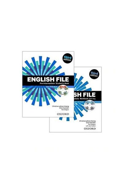OXFORD UNIVERSITY PRESS English File Pre-intermediate Student's Book + Workbook + CD 3rd
