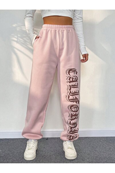 Adrift Φόρμα με σχέδιο γραμμάτων, ελαστική μέση, 4 εποχών