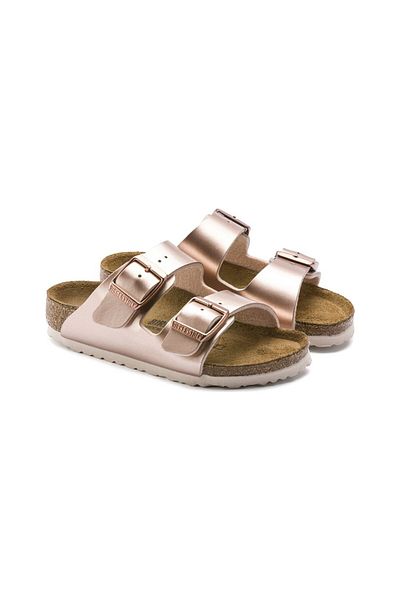 Birkenstock Arizona Bf Arizona Bf Electric Metallic Women's Pink Slippers -1012478-20090