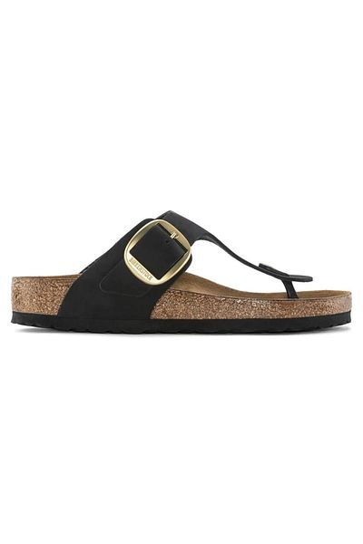 Birkenstock Жіночі капці Gızeh Bıg Buckle Nu чорні