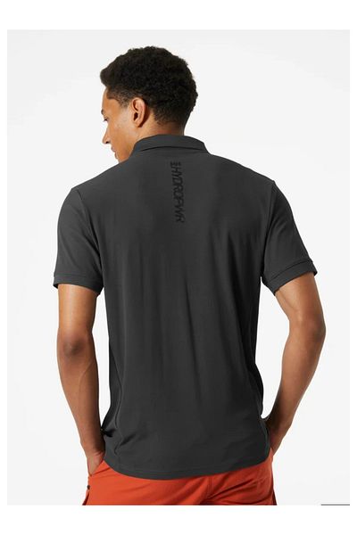 Helly Hansen Ανδρικό μπλουζάκι πόλο Hp Race Polo Black